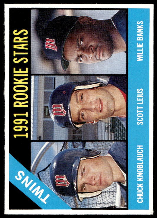 1991 Baseball Cards Magazine #50 Twins Rookies 1111