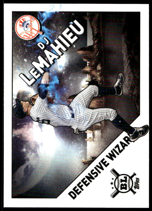 2020  Topps Big League Defensive Wizards #DW-5 DJ LeMahieu  Yankees 1115