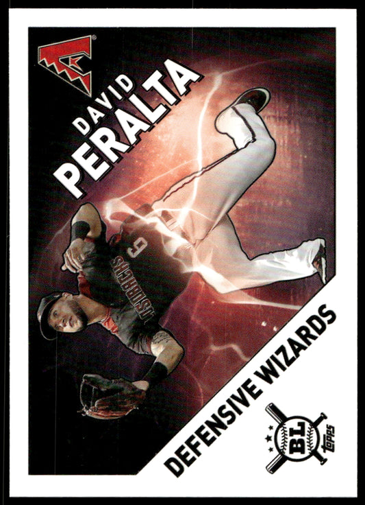 2020  Topps Big League Defensive Wizards #DW-8 David Peralta Arizona 1115