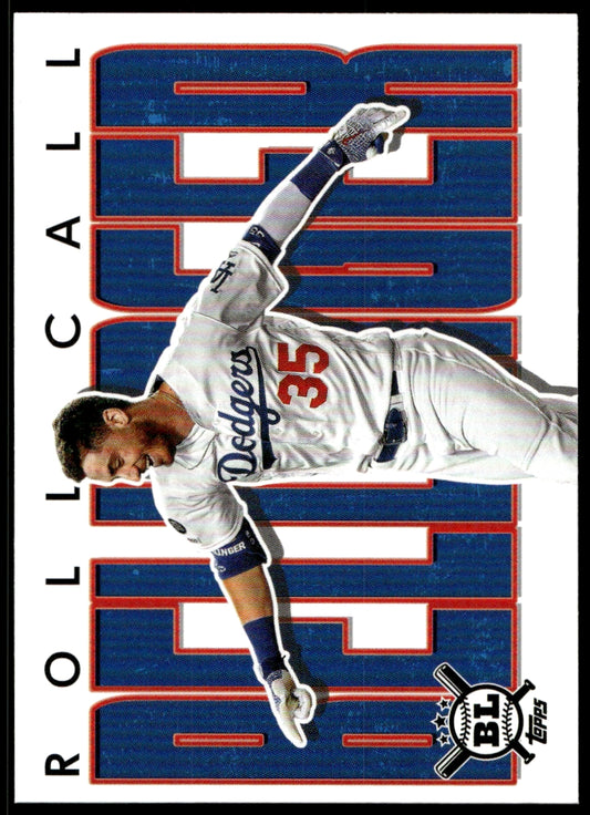 2020  Topps Big League Roll Call #RC-26 Cody Bellinger Los Angeles Dodgers 1115