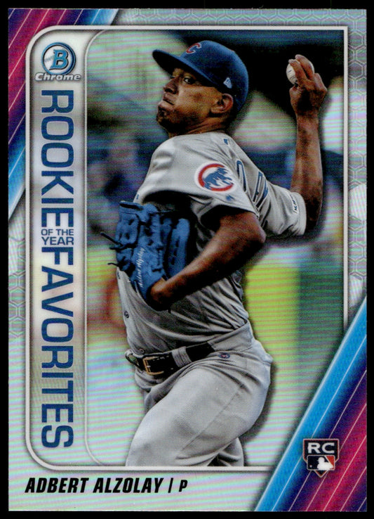 2020  Bowman Rookie of the Year Favorites #ROYF-AA Adbert Alzolay Cubs 1114