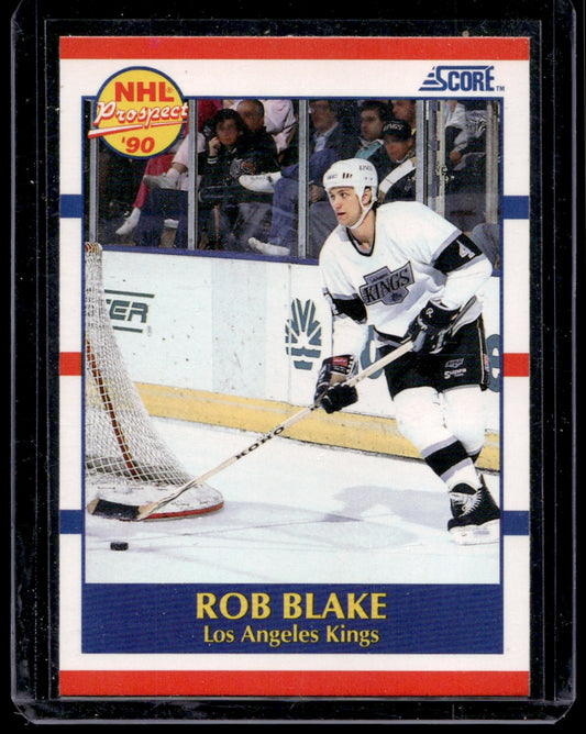 1990 Score Canadian  #421 Rob Blake RC  Los Angeles Kings 2111