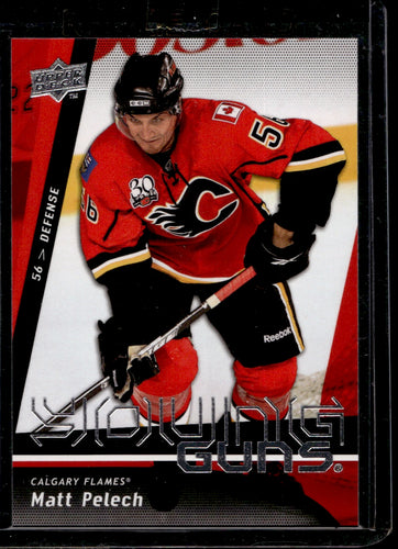 2009 Upper Deck  #245 Matt Pelech YG, RC  Calgary Flames 2124