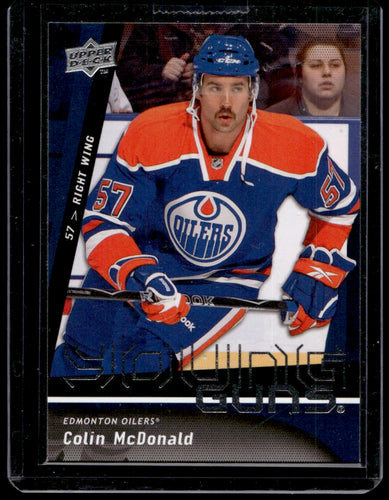2009 Upper Deck  #463 Colin McDonald YG, RC  Edmonton Oilers 2124