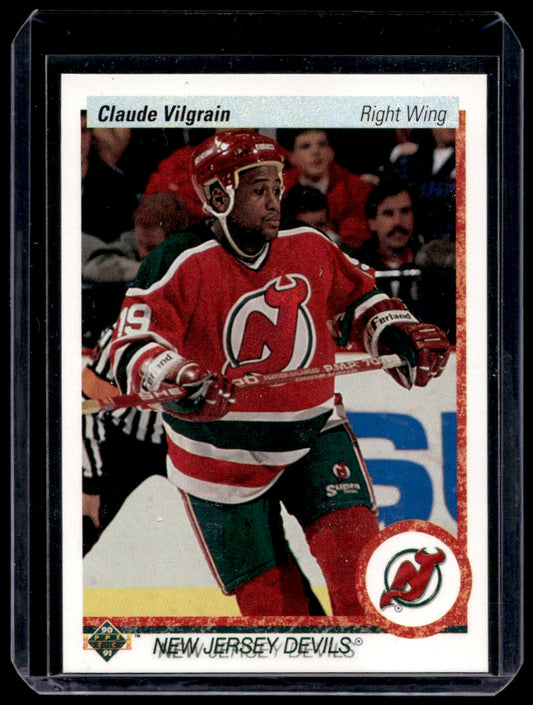 1990 Upper Deck  #250 Claude Vilgrain  RC  New Jersey Devils