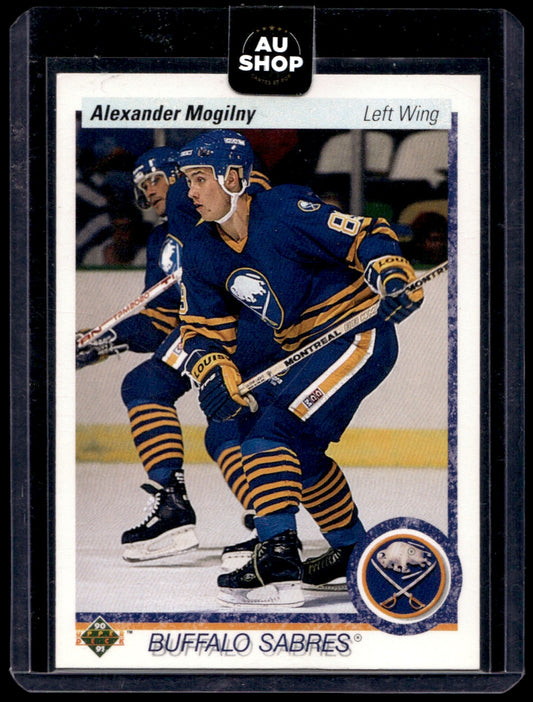 1990 Upper Deck  #24 Alexander Mogilny  RC  Buffalo Sabres