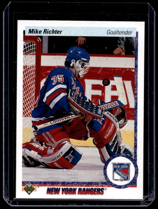 1990 Upper Deck  #32 Mike Richter  RC  New York Rangers
