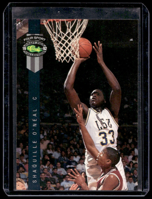 1994 Classic Four Sports  #1 Shaquille O'Neal   LSU