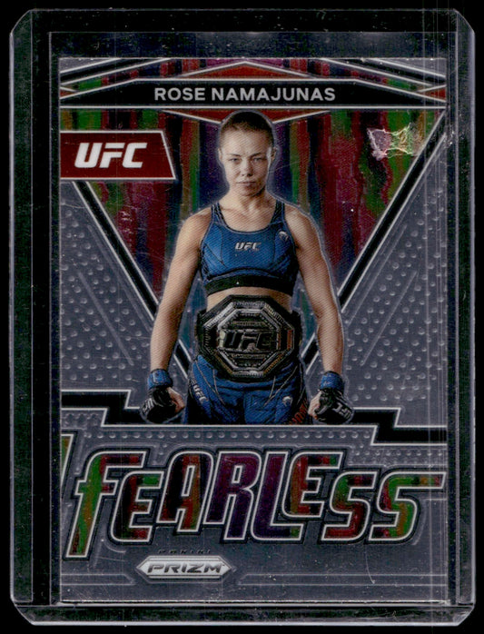 2021 Panini Prizm UFC Fearless #14 Rose Namajunas   NNO