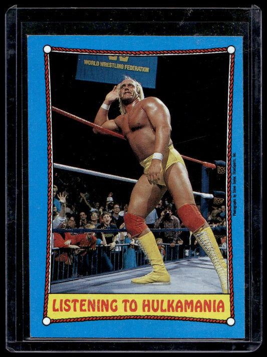 1987 Topps WWF  #38 Hulk Hogan   NNO 1354