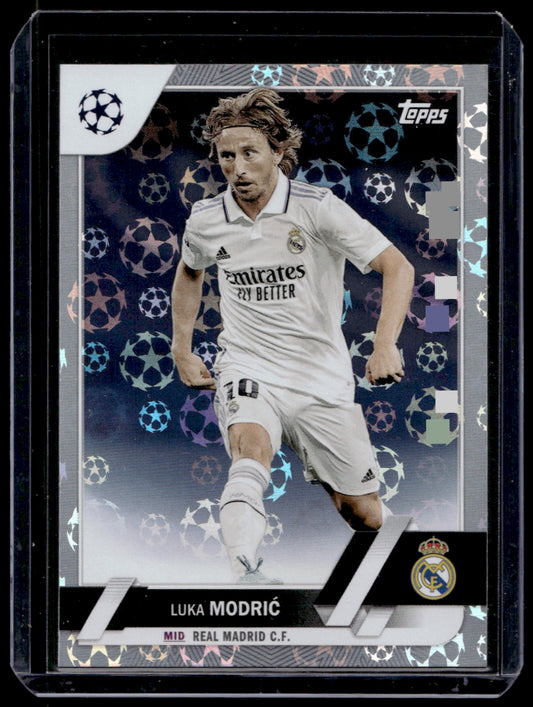 2022-23 Topps UEFA Club Competitions Starball Foil #62 Luka Modric 1355