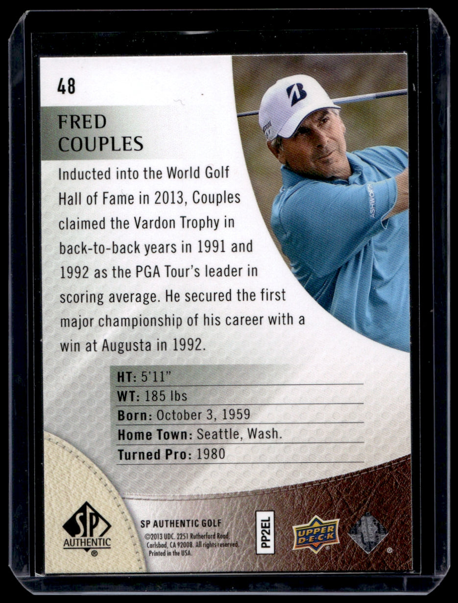 2014 SP Authentic  Golf  #48 Fred Couples   NNO 