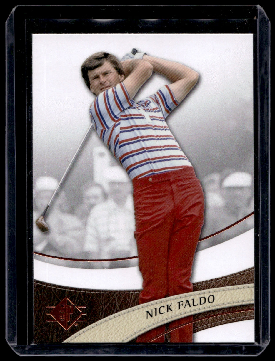 2014 Upper Deck SP Golf  #19 Nick Faldo   NNO 