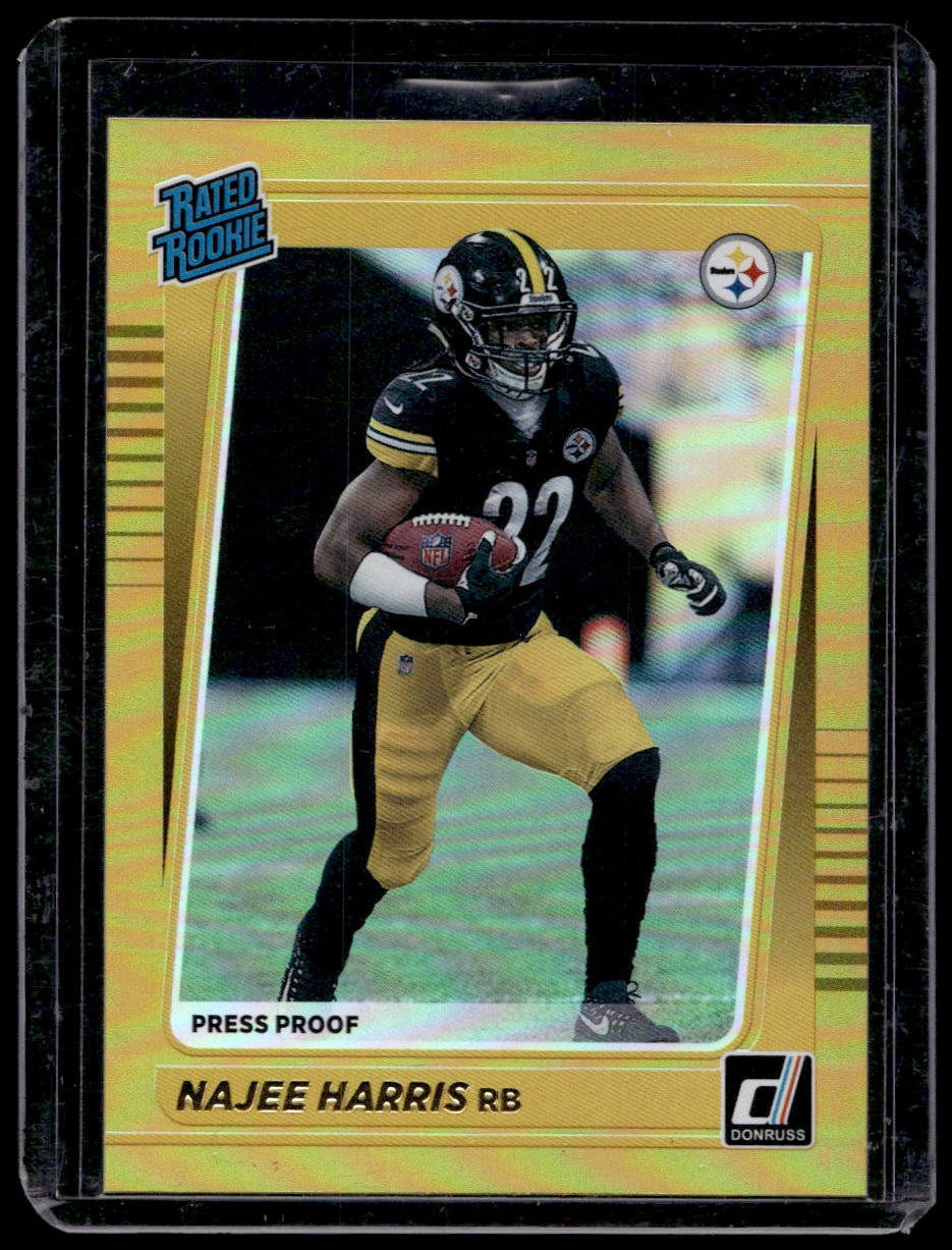 2021 Donruss Press Proof Premium #259 Najee Harris RR  Pittsburgh Steelers 1362
