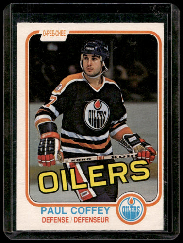 1981 O-Pee-Chee  #111 Paul Coffey   Edmonton Oilers 2112