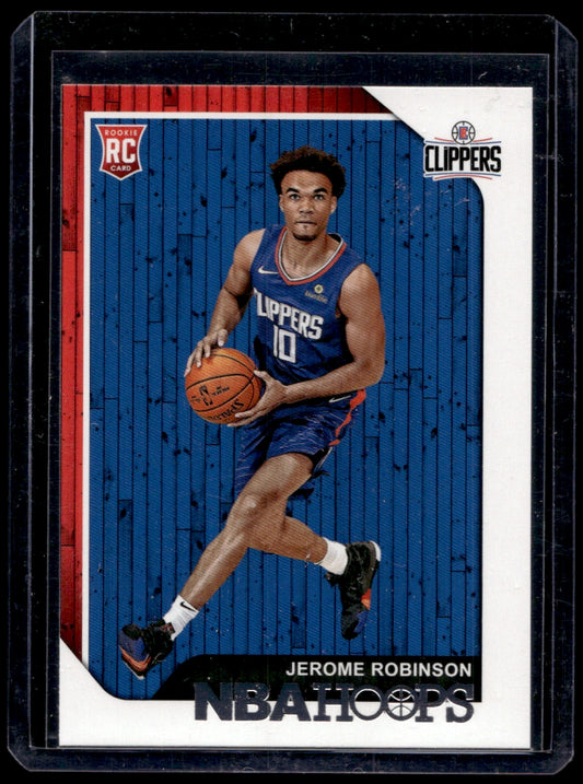2018 Hoops  #244 Jerome Robinson  RC  Los Angeles Clippers 1352
