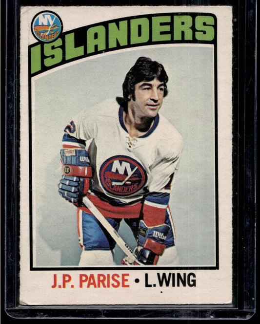 1976 O-Pee-Chee  #182 J.P. Parise   New York Islanders 2241