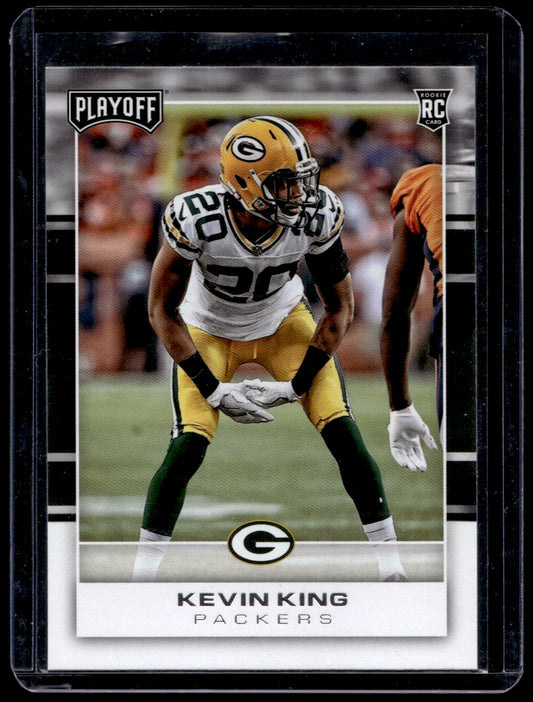 2017 Panini Playoff  #258 Kevin King  RC  Green Bay Packers 1362