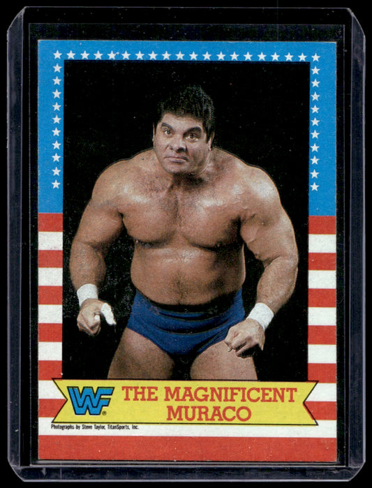 1987 Topps WWF  #16 The Magnificent Muraco    1354