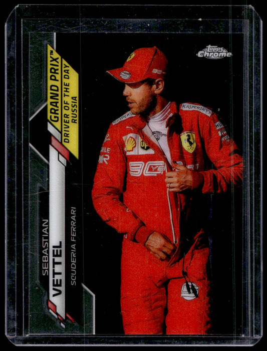 2020 Topps Chrome F1  #169 Sebastian Vettel    1353