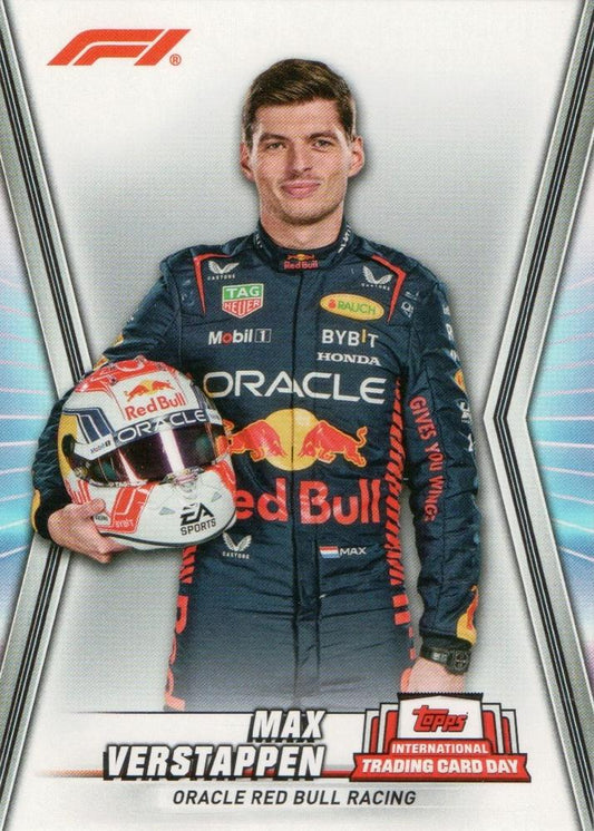2023 Topps Formula 1 ITCD #NTCD-F1 Max Verstappen Oracle Red Bull Racing 1353