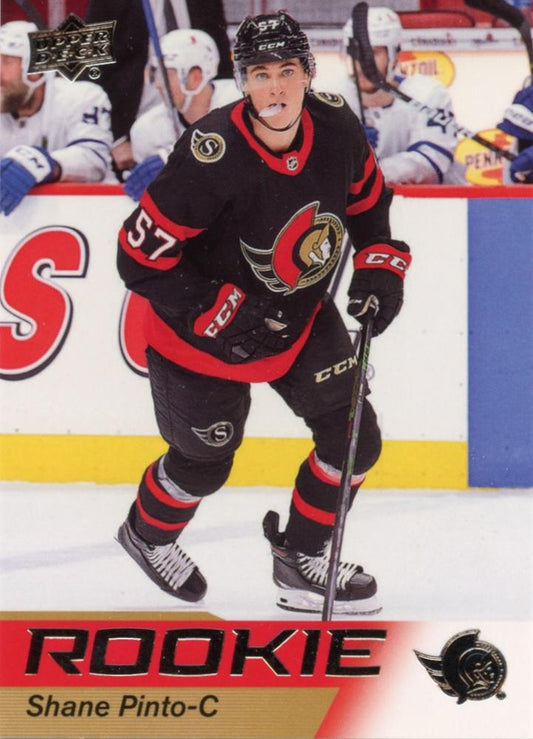 2021-22 Upper Deck NHL Star Rookies Box Set #11 Shane Pinto Ottawa Senators 2362