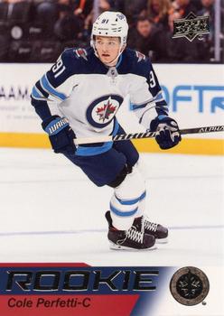 2021-22 Upper Deck NHL Star Rookies Box Set #17 Cole Perfetti Winnipeg Jets 2362