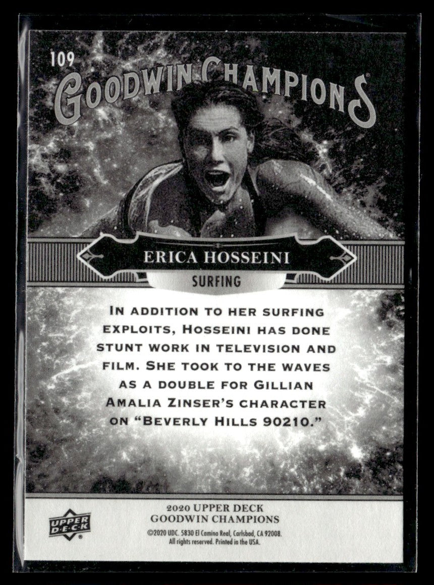 2020 Upper Deck Goodwin Champions #109 Erica Hosseini 1351