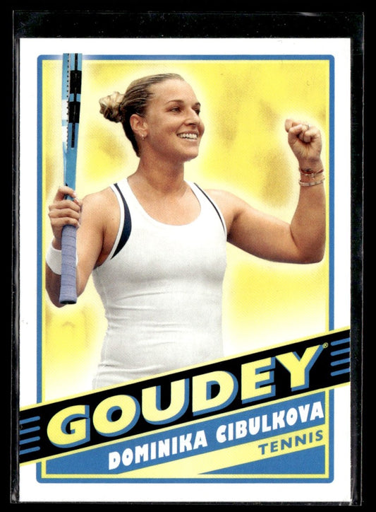 2020 Upper Deck Goodwin Champions Goudey #G34 Dominika Cibulkova 1351