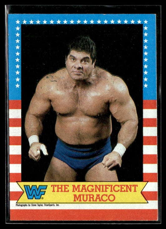 1987 Topps WWF #16 The Magnificant Muraco 1351