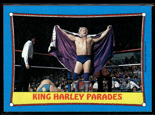 1987 Topps WWF #31 King Harley Parades 1351