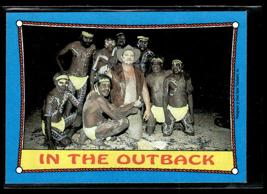 1987 Topps WWF #25 In the Outback 1351
