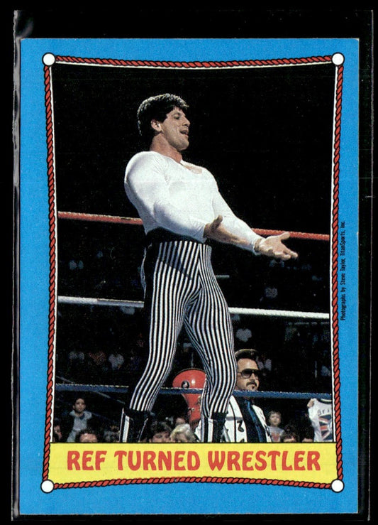 1987 Topps WWF #23 Ref Turned Wrestler 1351