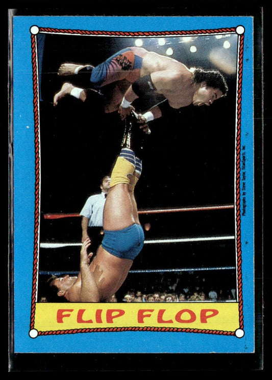 1987 Topps WWF #29 Flip Flop 1351