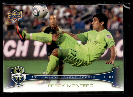 2012 Upper Deck MLS #116 Fredy Montero RC Seattle Sounders FC 1355