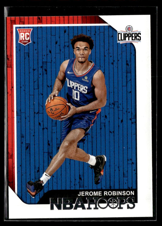 2018-19 Hoops #244 Jerome Robinson RC Los Angeles Clippers 1352