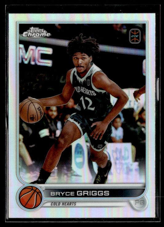 2022-23 Topps Chrome Overtime Elite Refractor #62 Bryce Griggs Cold Hearts 1352