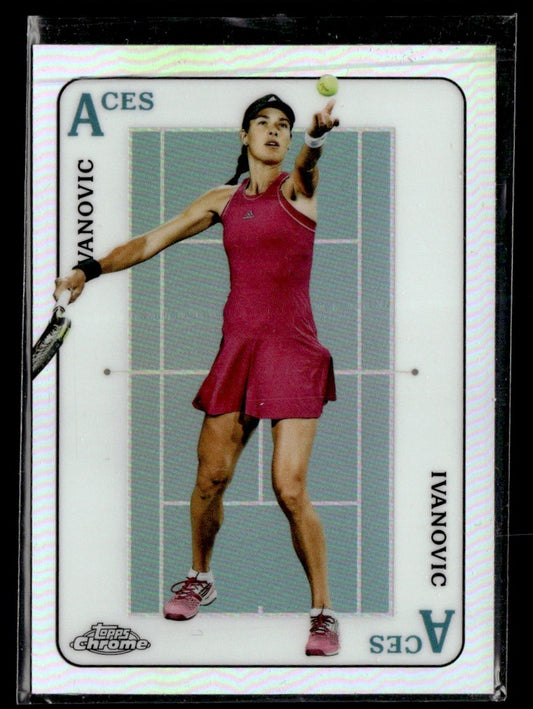 2021 Topps Chrome Tennis Aces #ACE-20 Ana Ivanovic 1365