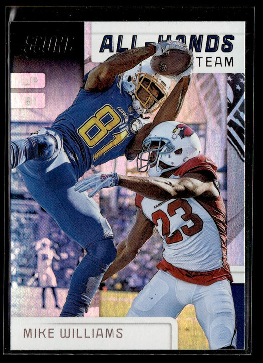 2019 Score All Hands Team #AHT-7 Mike Williams Los Angeles Chargers 1362