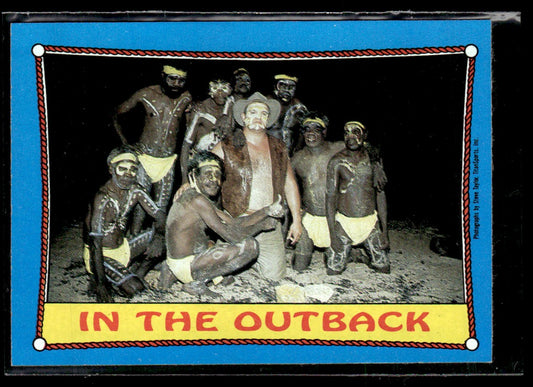 1987 Topps WWF #25 In the Outback 1354