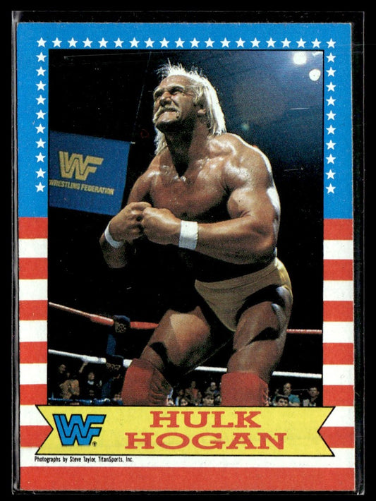 1987 Topps WWF #3 Hulk Hogan 1354