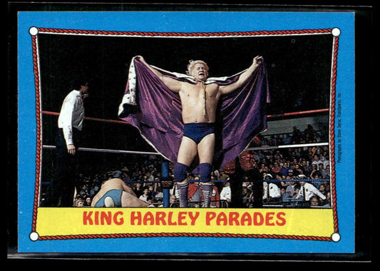 1987 Topps WWF #31 King Harley Parades 1354