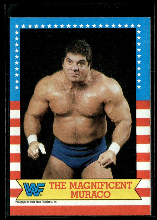 1987 Topps WWF #16 The Magnificant Muraco 1354