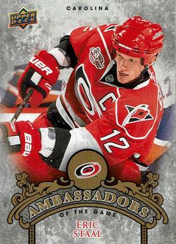 2010  Upper Deck Ambassadors of the Game #AG-43 Eric Staal Hurricanes 4111