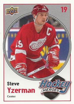 2010  Upper Deck Hockey Heroes Steve Yzerman #HH4 Steve Yzerman Red Wings 4111