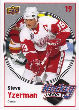 2010  Upper Deck Hockey Heroes Steve Yzerman #HH6 Steve Yzerman Red Wings 4111