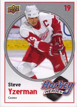 2010  Upper Deck Hockey Heroes Steve Yzerman #HH8 Steve Yzerman  Red Wings 4111