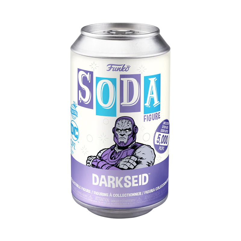 Darkseid Soda Can Funko Soda Figure