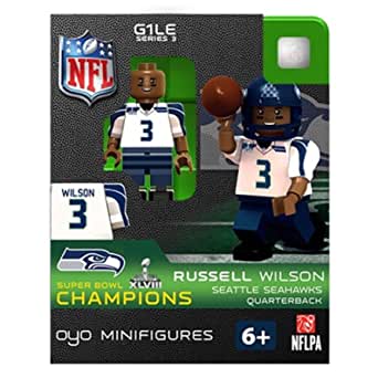 Russell Wilson OYO Sports figurine Seattle Seahawks