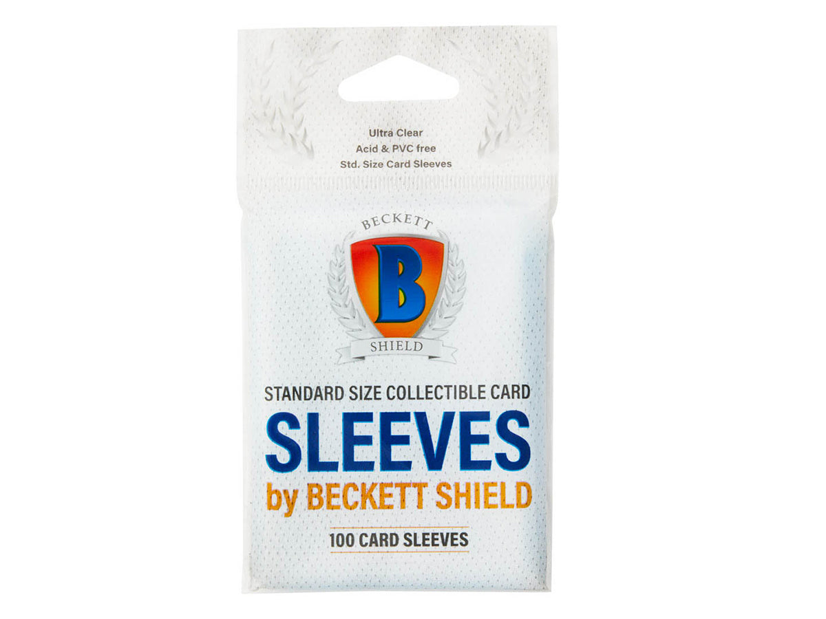Beckett Shield Protecteurs à cartes (penny sleeves) paquet de 100